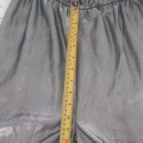 NWT Steve Madden Silver Jumpsuit💋Adjustable Straps/Elastic Waist Sz XS - Picture 10 of 12